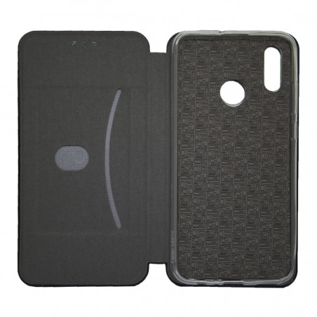 Funda Libro Soporte Magnética Elegance Negra Huawei P Smart 2019 / Honor 10 Lite