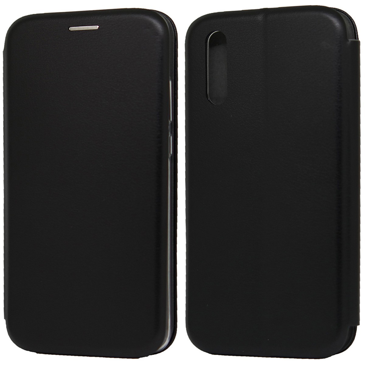 Funda Libro Soporte Magnética Elegance Negra para Huawei P20