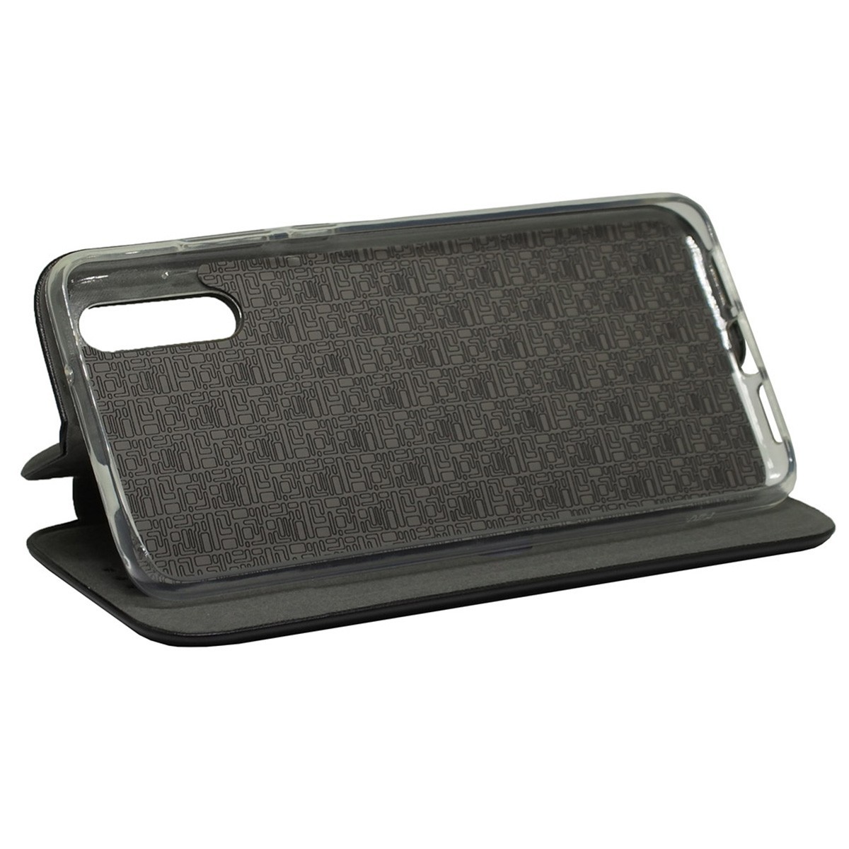 Funda Libro Soporte Magnética Elegance Negra para Huawei P20