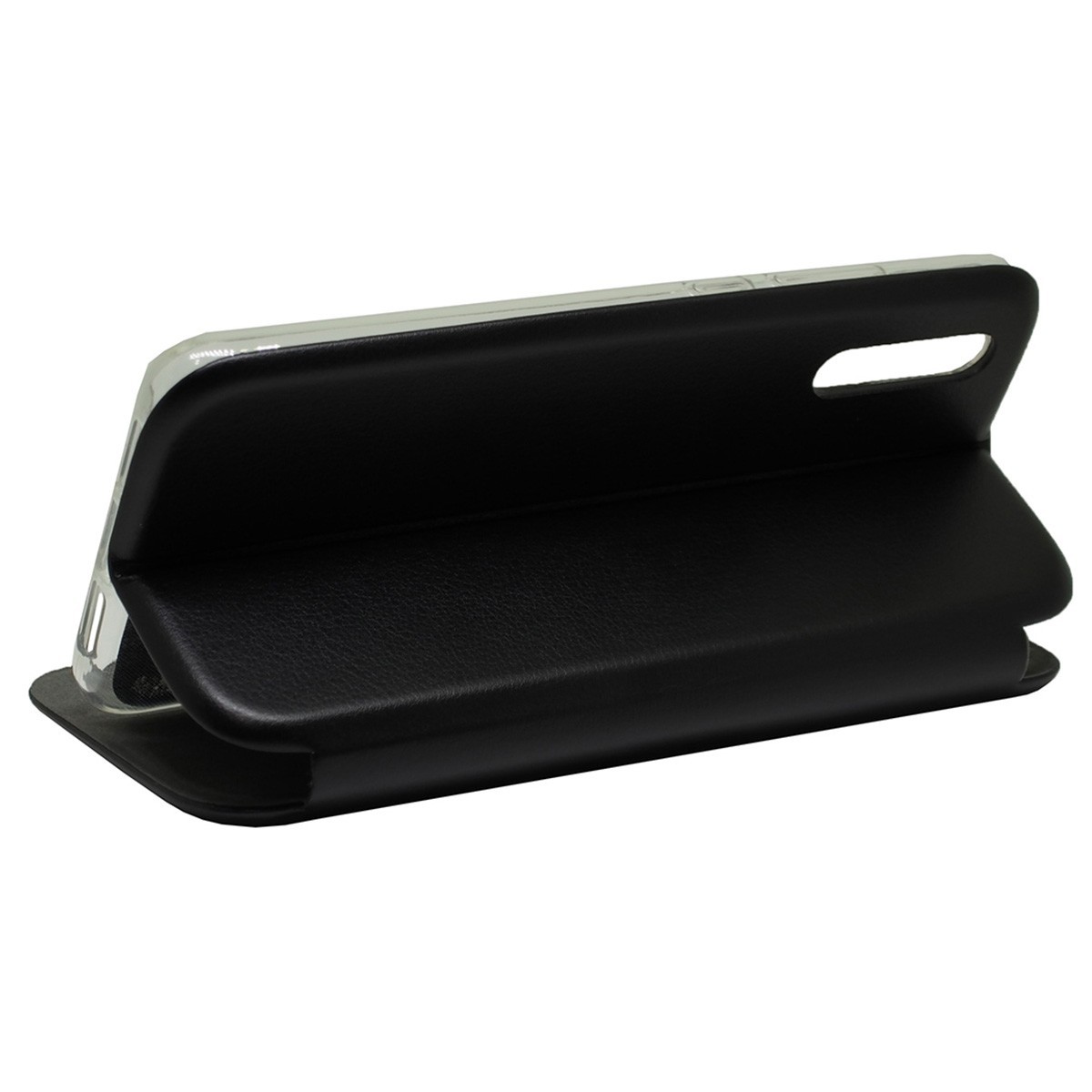 Funda Libro Soporte Magnética Elegance Negra para Huawei P20