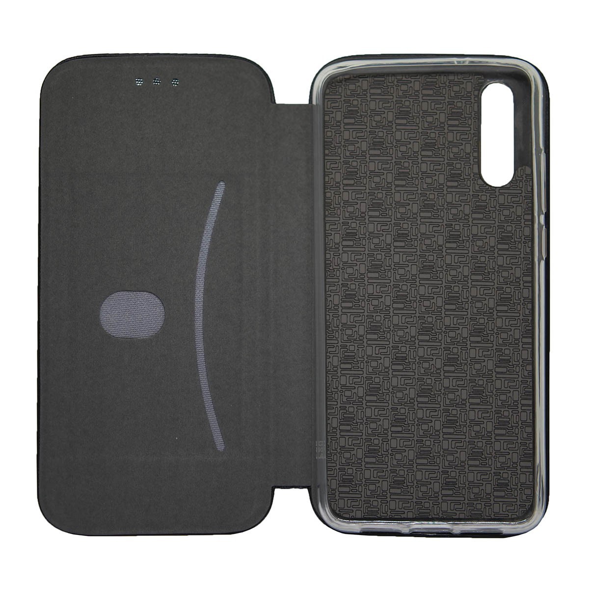 Funda Libro Soporte Magnética Elegance Negra para Huawei P20