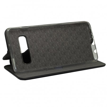 Funda Libro Soporte Magnética Elegance Negra para Samsung Galaxy S10