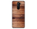 Funda Gel Tpu para Doogee X60L diseño Madera 02 Dibujos