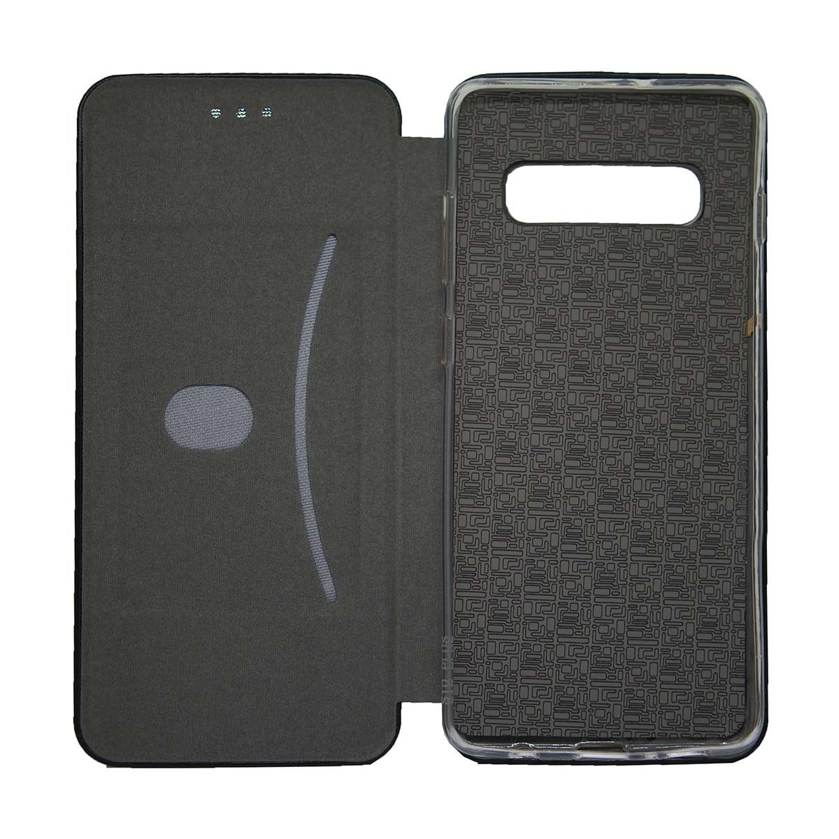 Funda Libro Soporte Magnética Elegance Negra para Samsung Galaxy S10 Plus