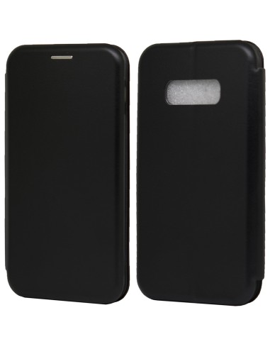 Funda Libro Soporte Magnética Elegance Negra para Samsung Galaxy S10e