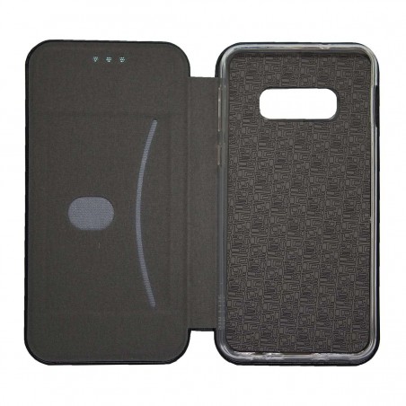Funda Libro Soporte Magnética Elegance Negra para Samsung Galaxy S10e