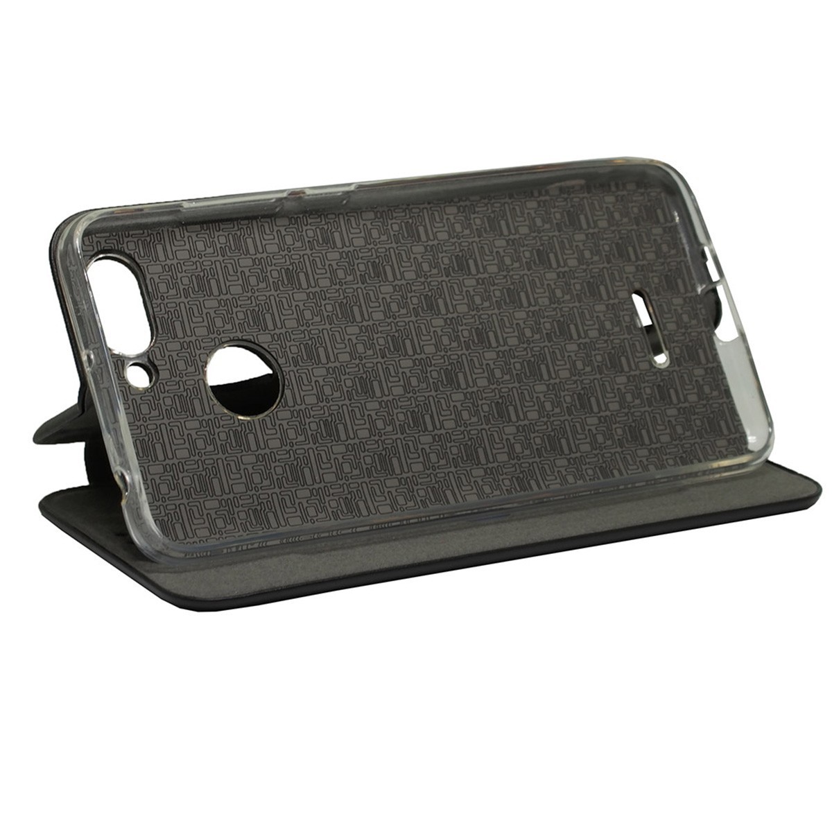 Funda Libro Soporte Magnética Elegance Negra para Xiaomi Redmi 6