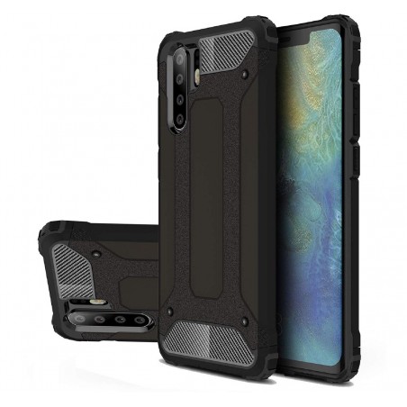 Funda Tipo Hybrid Tough Armor (Pc+Tpu) Negra para Huawei P30 Pro