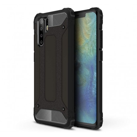 Funda Tipo Hybrid Tough Armor (Pc+Tpu) Negra para Huawei P30 Pro