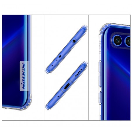 Funda Gel Tpu Nillkin Nature para Huawei Honor View 20 color Transparente