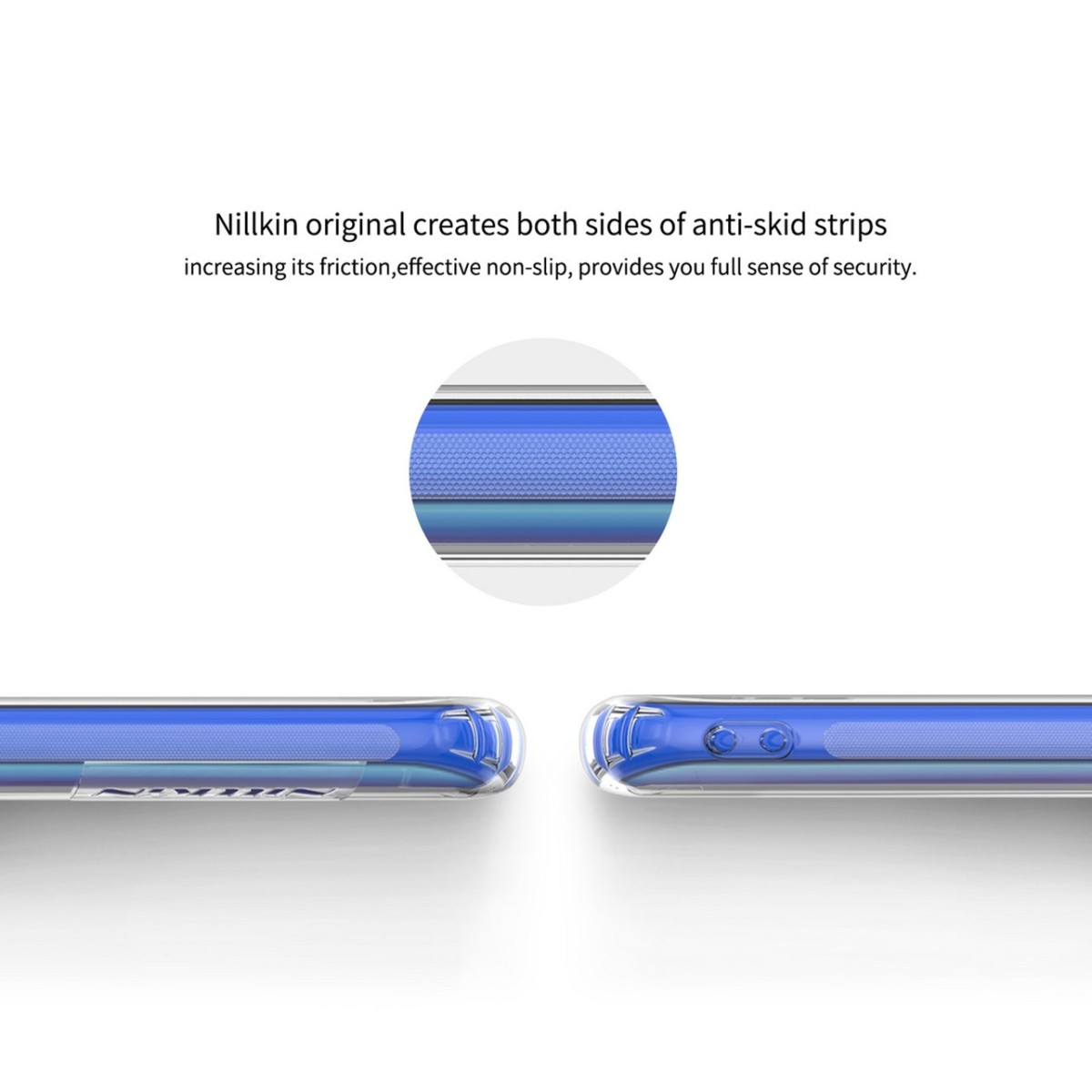 Funda Gel Tpu Nillkin Nature para Huawei Honor View 20 color Transparente