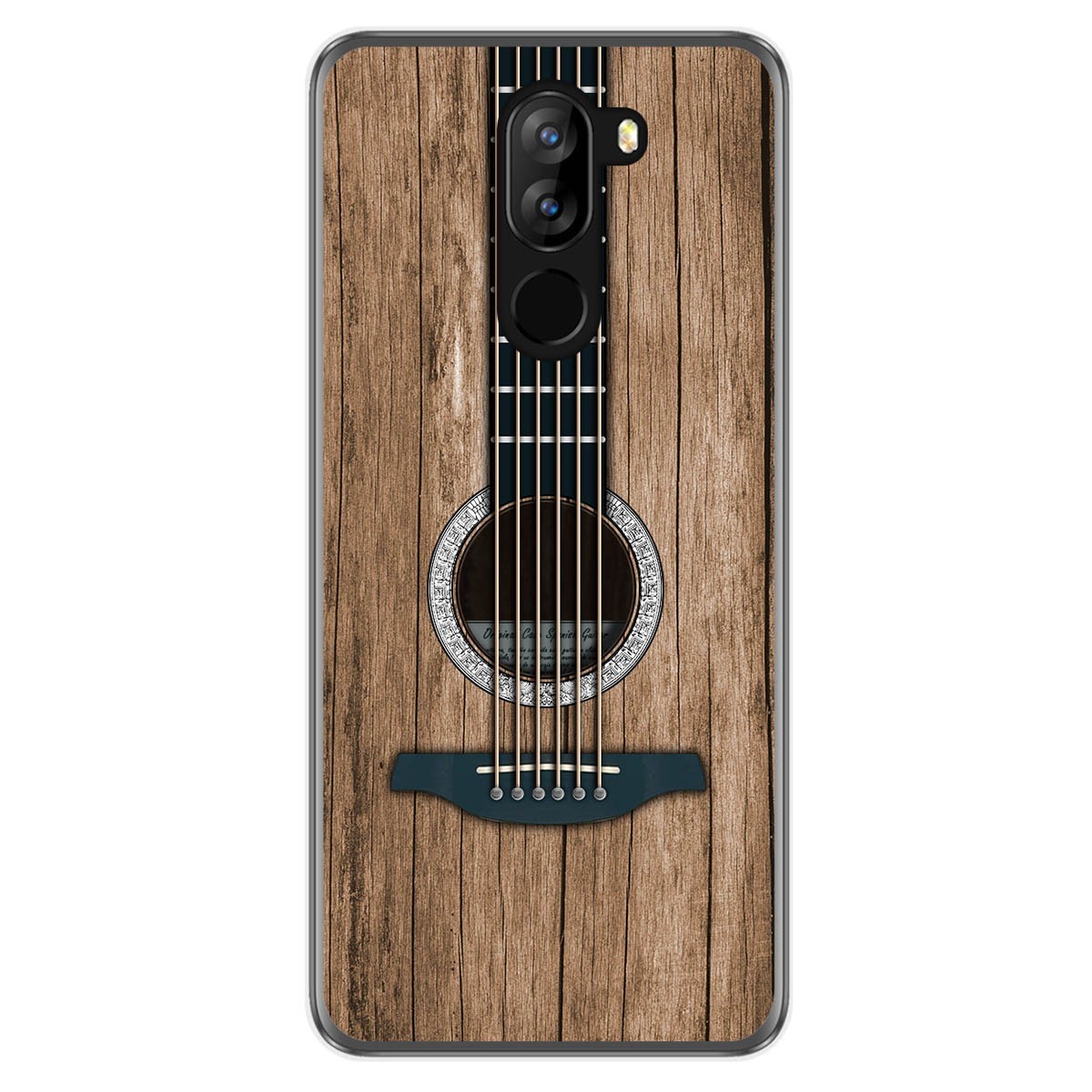 Funda Gel Tpu para Doogee X60L diseño Madera 11 Dibujos