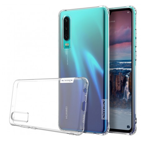 Funda Gel Tpu Nillkin Nature para Huawei P30 color Transparente