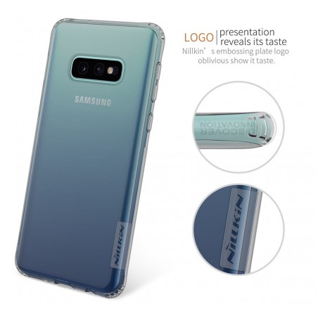 Funda Gel Tpu Nillkin Nature para Samsung Galaxy S10e color Transparente