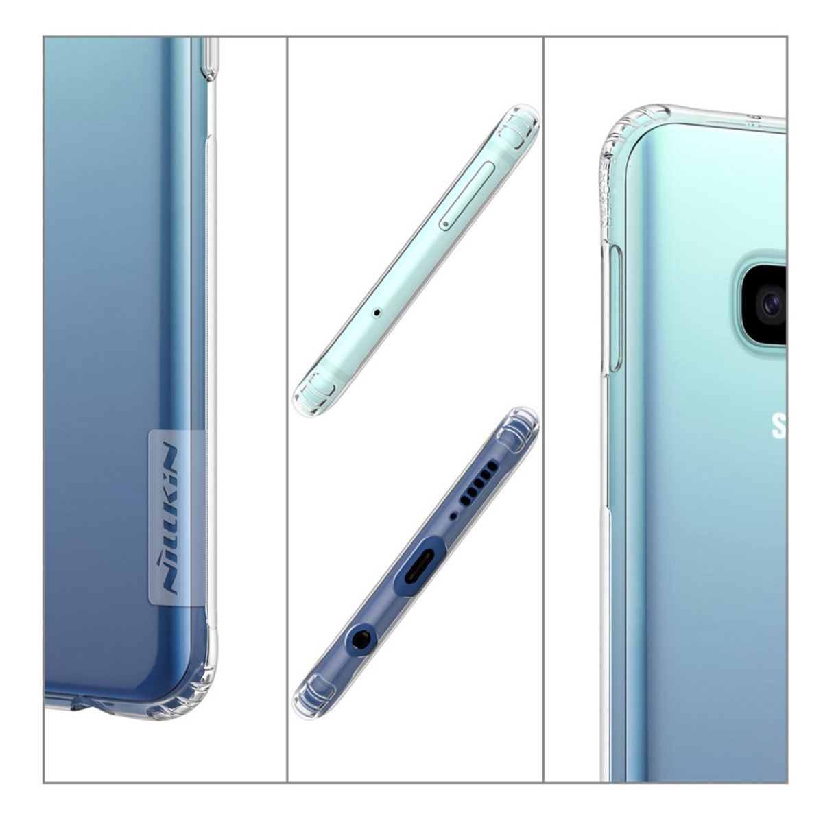 Funda Gel Tpu Nillkin Nature para Samsung Galaxy S10e color Transparente