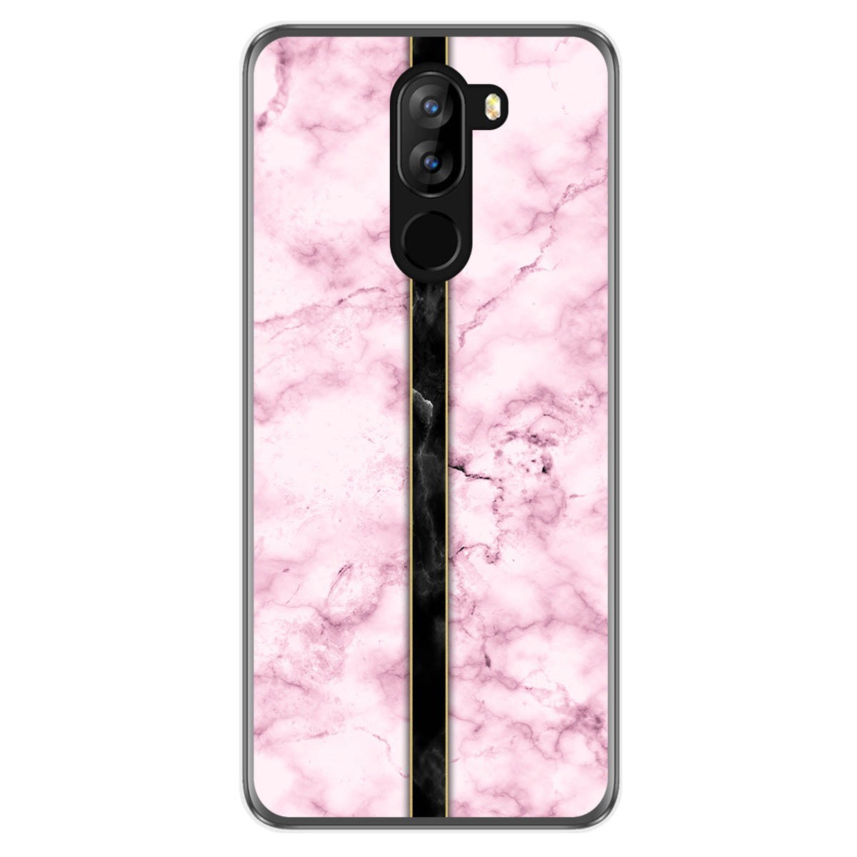 Funda Gel Tpu para Doogee X60L diseño Mármol 04 Dibujos