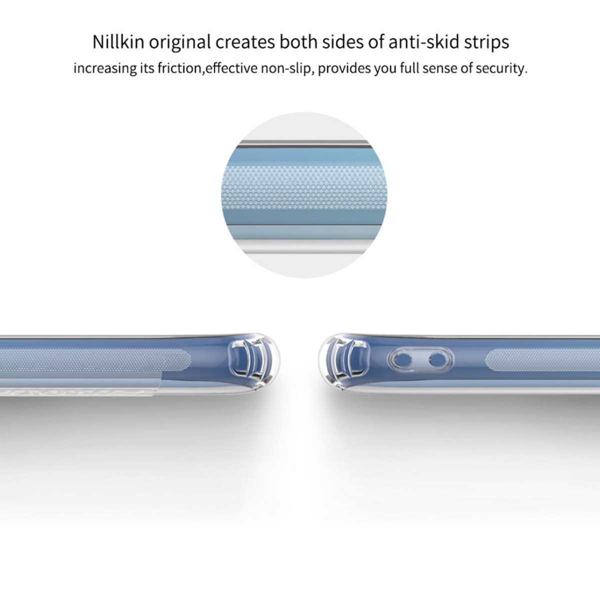 Funda Gel Tpu Nillkin Nature para Samsung Galaxy S10e color Transparente