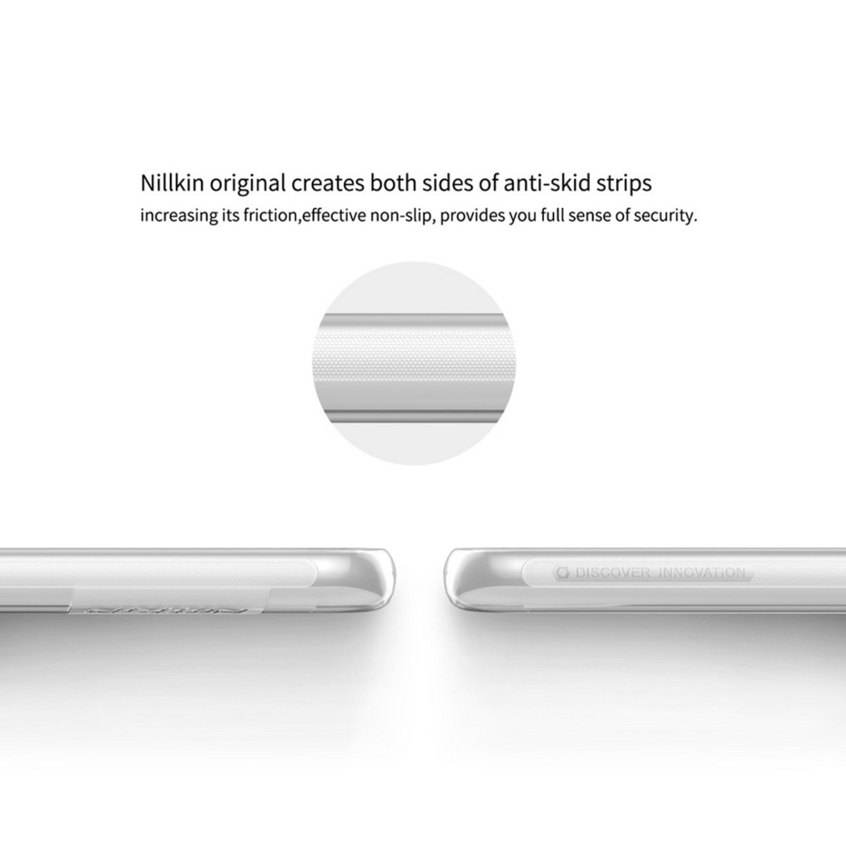 Funda Gel Tpu Nillkin Nature para Xiaomi Mi 8 color Transparente