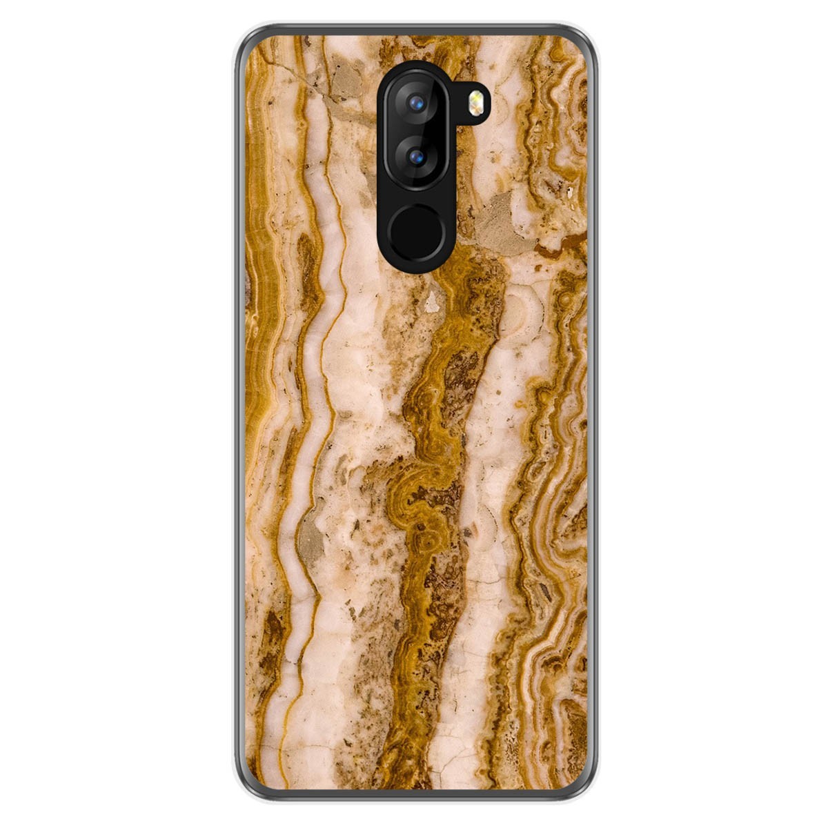 Funda Gel Tpu para Doogee X60L diseño Mármol 10 Dibujos
