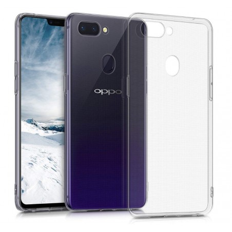 Funda Gel Tpu Fina Ultra-Thin 0,5mm Transparente para Oppo AX7