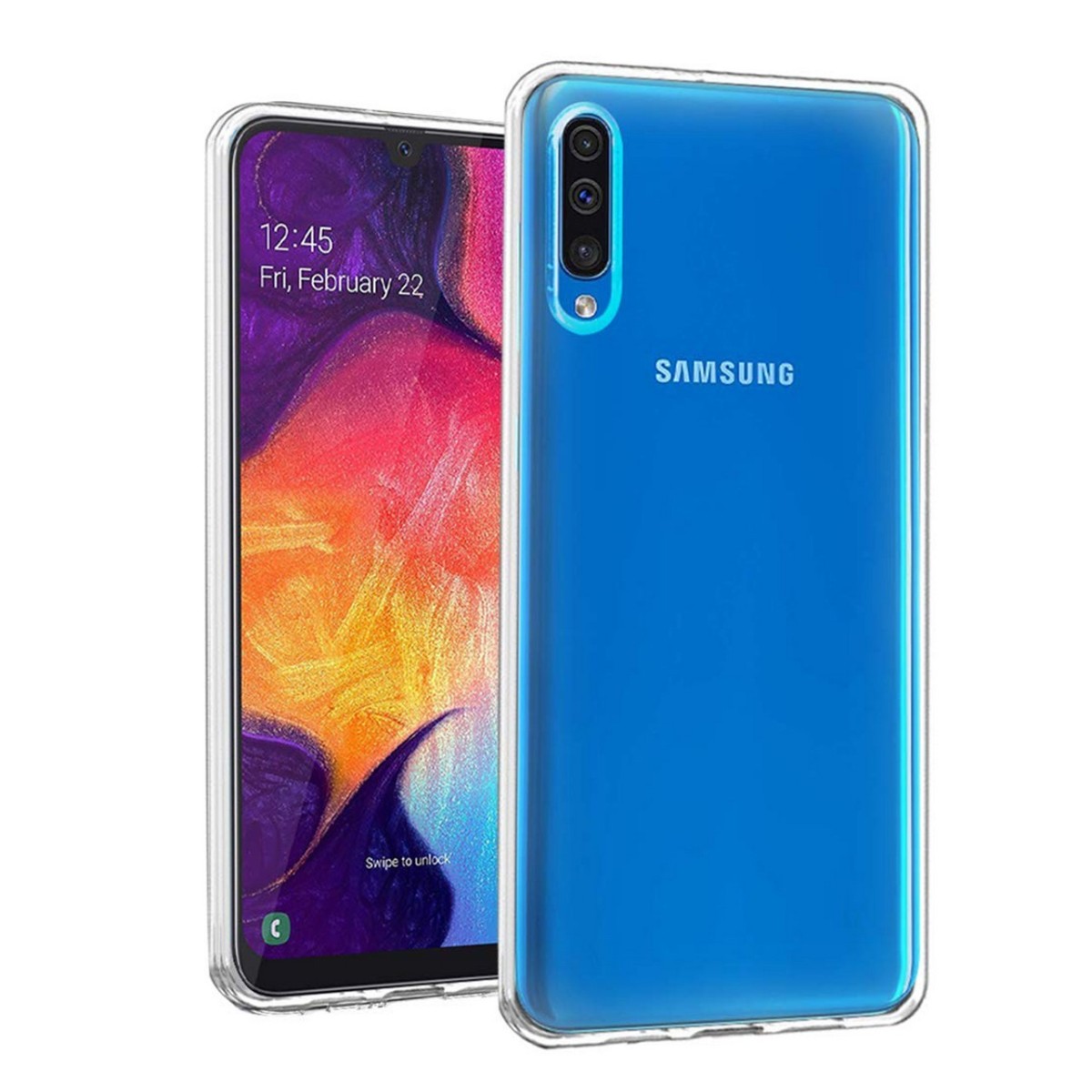 Funda Gel Tpu Fina Ultra-Thin 0,5mm Transparente para Samsung Galaxy A50 / A50s / A30s