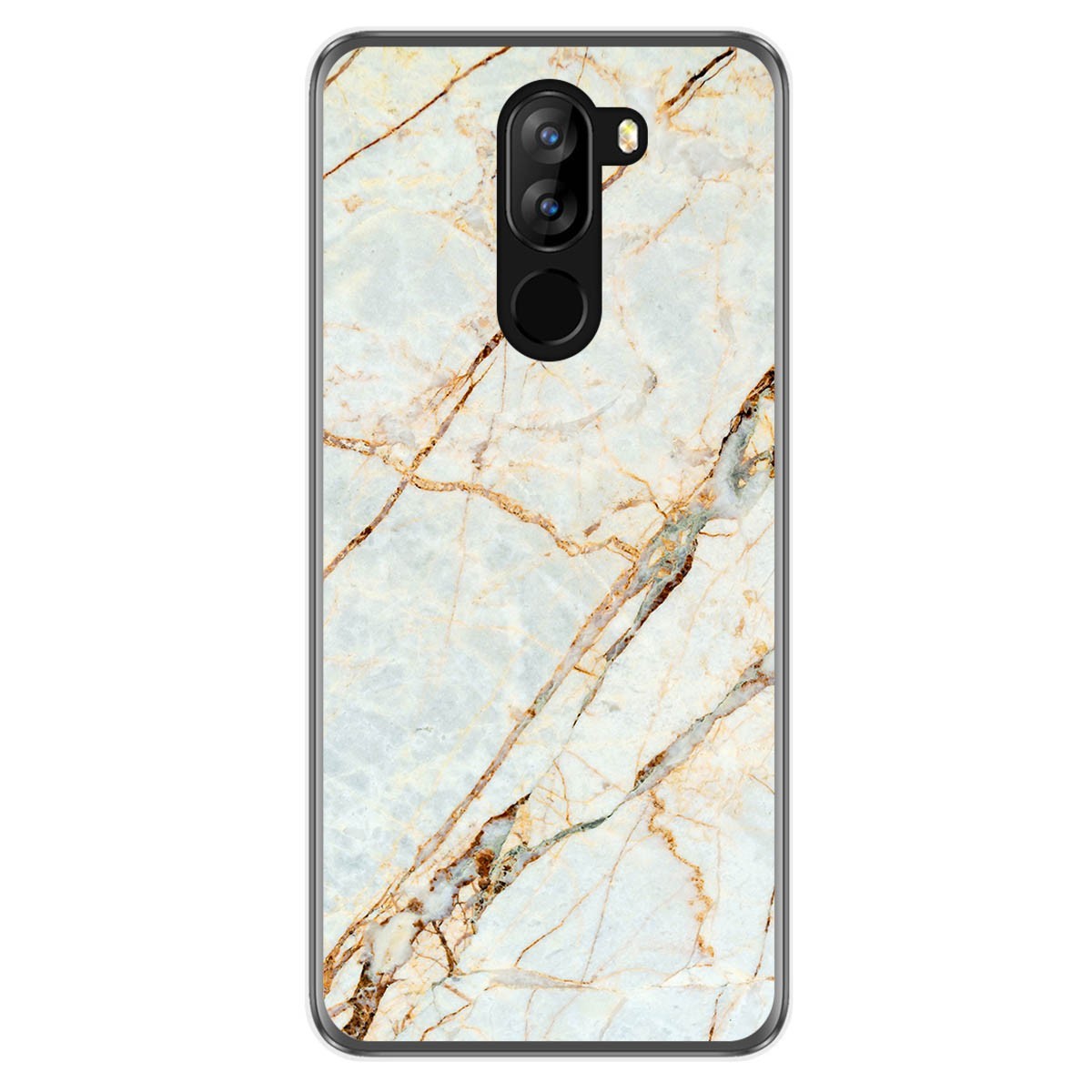 Funda Gel Tpu para Doogee X60L diseño Mármol 13 Dibujos