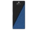 Funda Gel Tpu para Sony Xperia 10 diseño Cuero 02 Dibujos