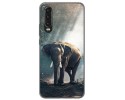 Funda Gel Tpu para Huawei P30 diseño Elefante Dibujos