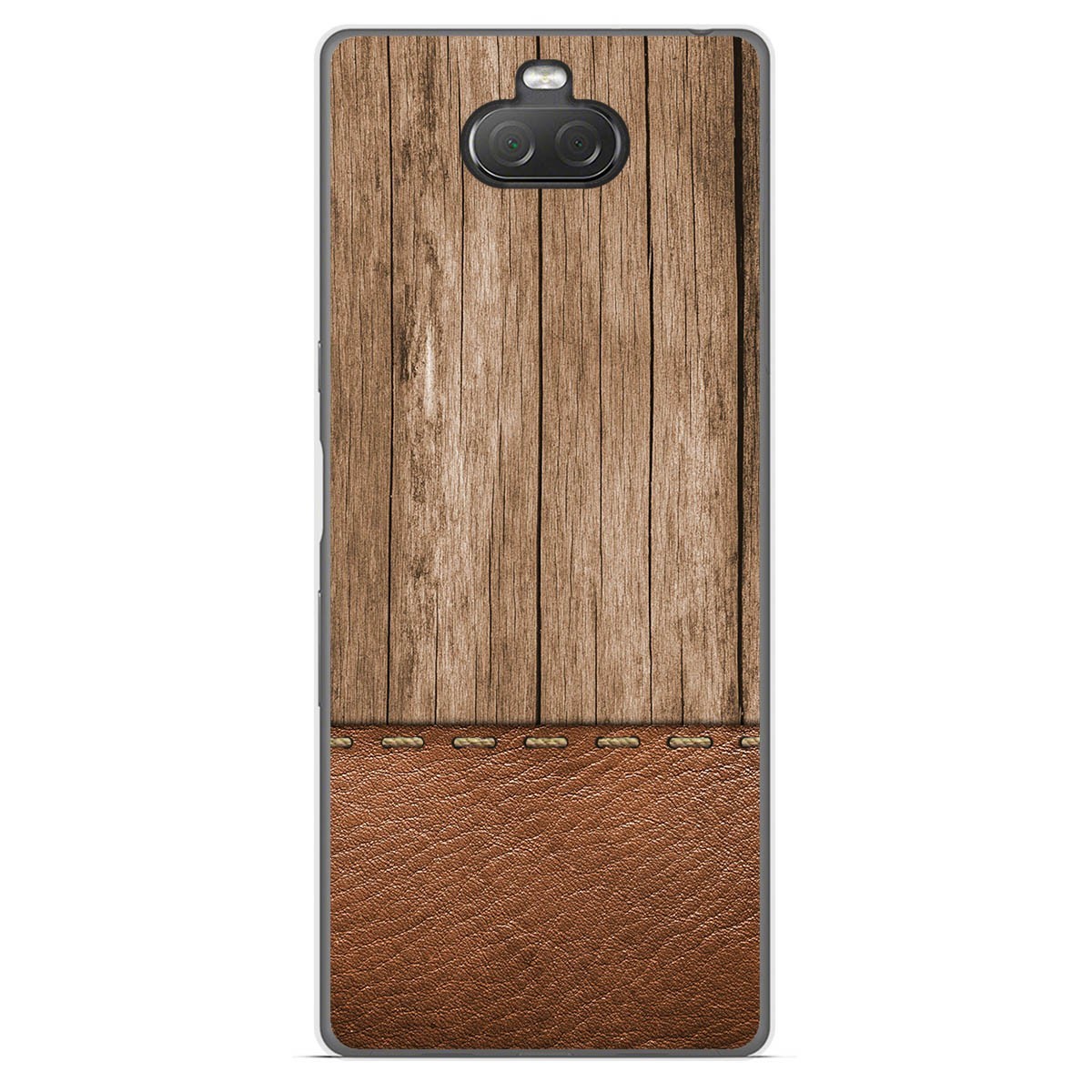 Funda Gel Tpu para Sony Xperia 10 diseño Madera 09 Dibujos