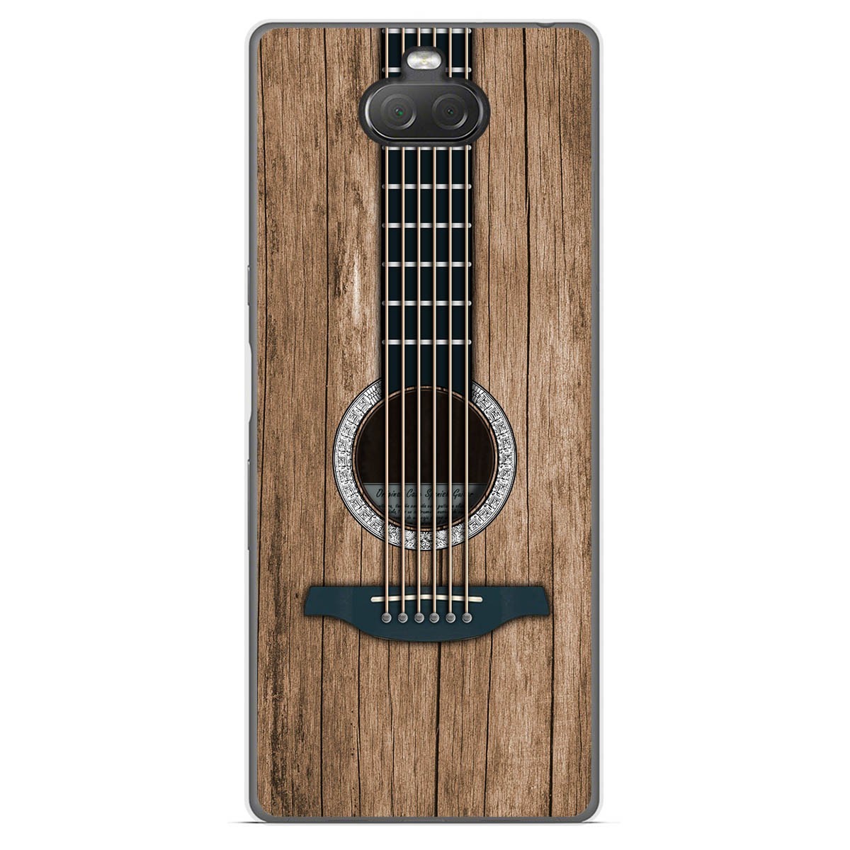 Funda Gel Tpu para Sony Xperia 10 diseño Madera 11 Dibujos