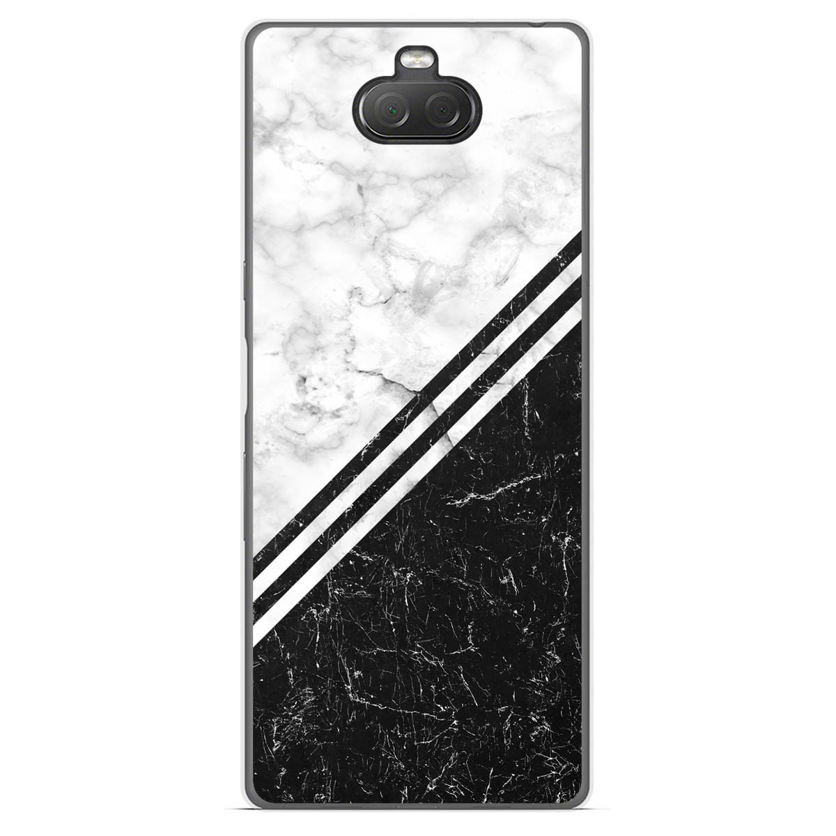 Funda Gel Tpu para Sony Xperia 10 diseño Mármol 01 Dibujos