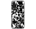 Funda Gel Tpu para Huawei P30 diseño Snow Camuflaje Dibujos