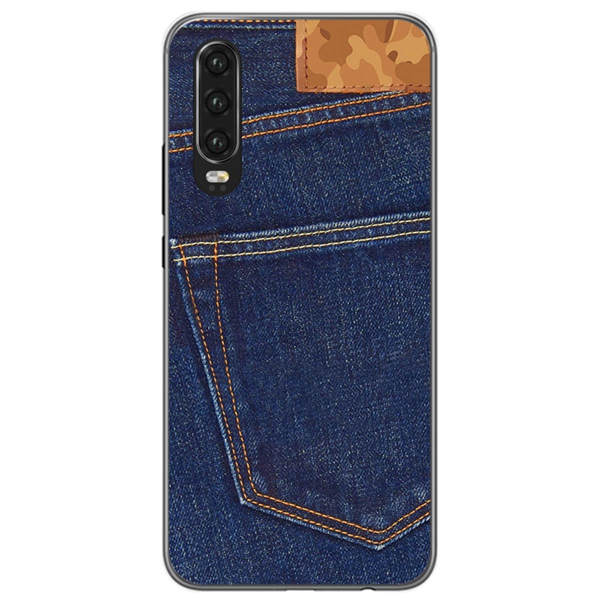 Funda Gel Tpu para Huawei P30 diseño Vaquero Dibujos