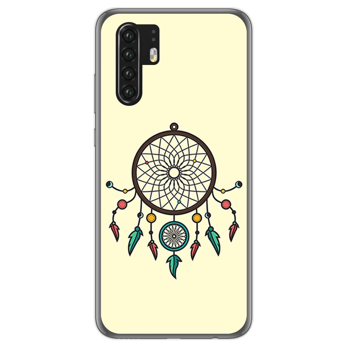 Funda Gel Tpu para Huawei P30 Pro diseño Atrapasueños Dibujos