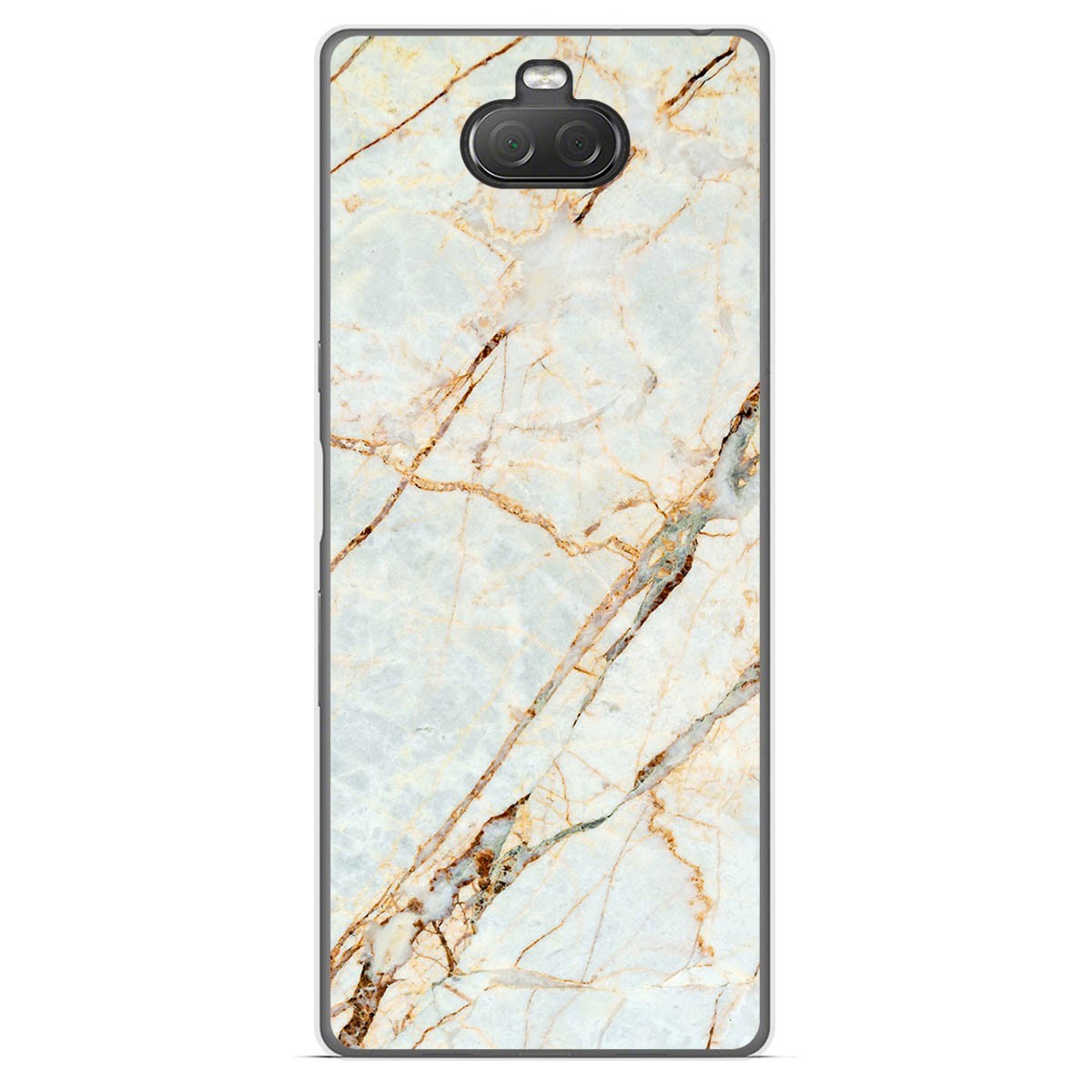 Funda Gel Tpu para Sony Xperia 10 diseño Mármol 13 Dibujos