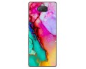 Funda Gel Tpu para Sony Xperia 10 diseño Mármol 15 Dibujos