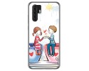 Funda Gel Tpu para Huawei P30 Pro diseño Café Dibujos