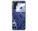 Funda Gel Tpu para Huawei P30 Pro diseño Circuito Dibujos