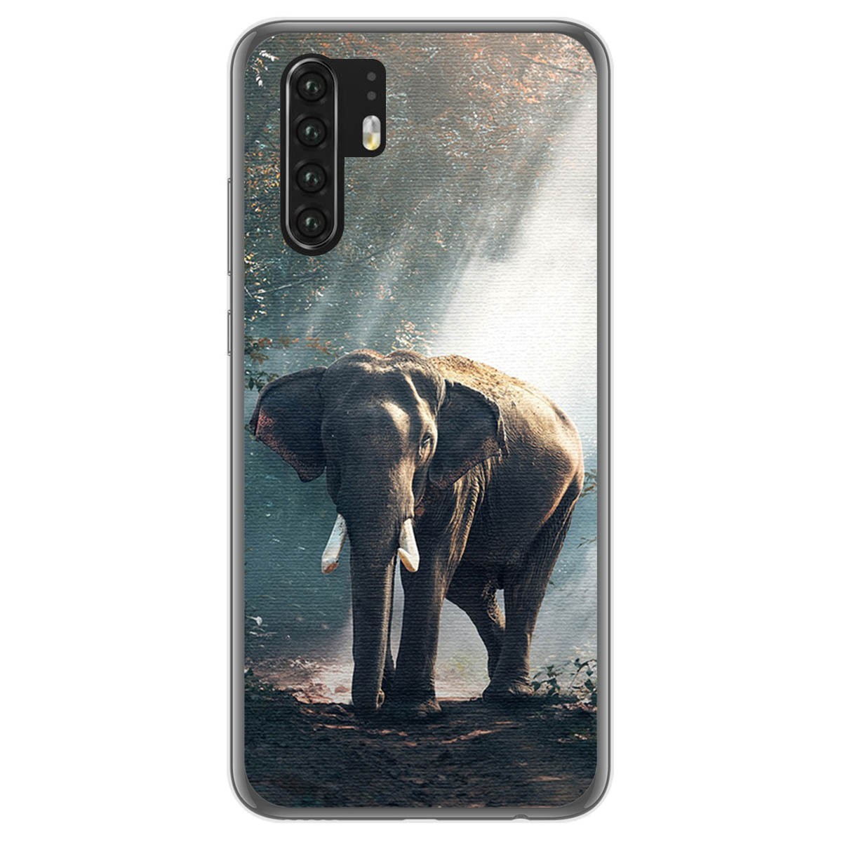 Funda Gel Tpu para Huawei P30 Pro diseño Elefante Dibujos