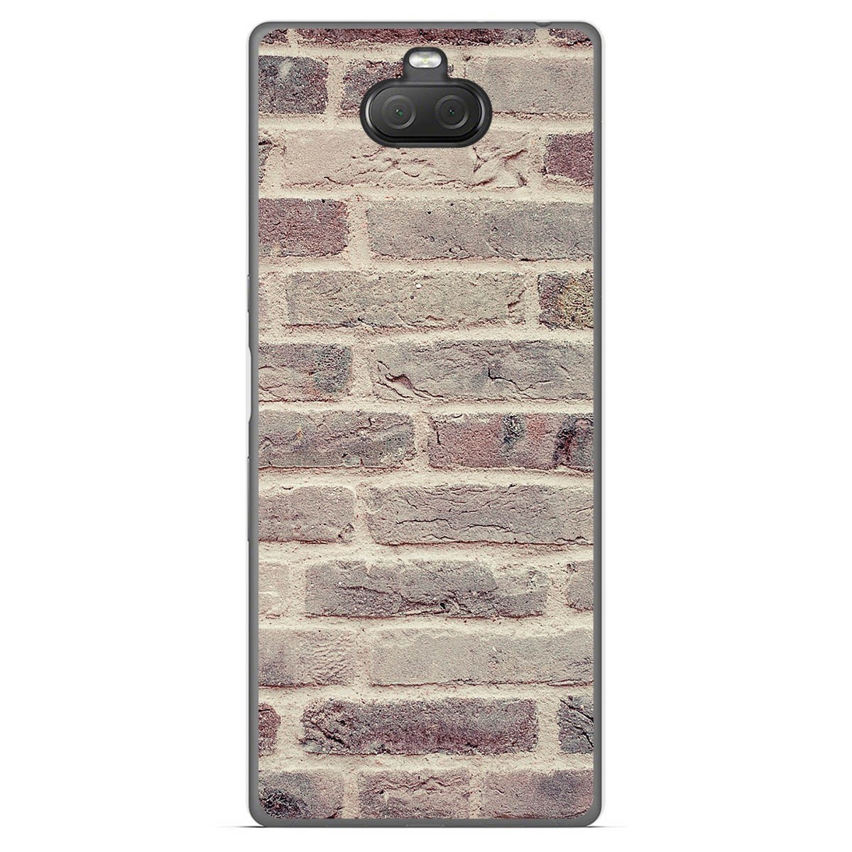 Funda Gel Tpu para Sony Xperia 10 Plus diseño Ladrillo 01 Dibujos