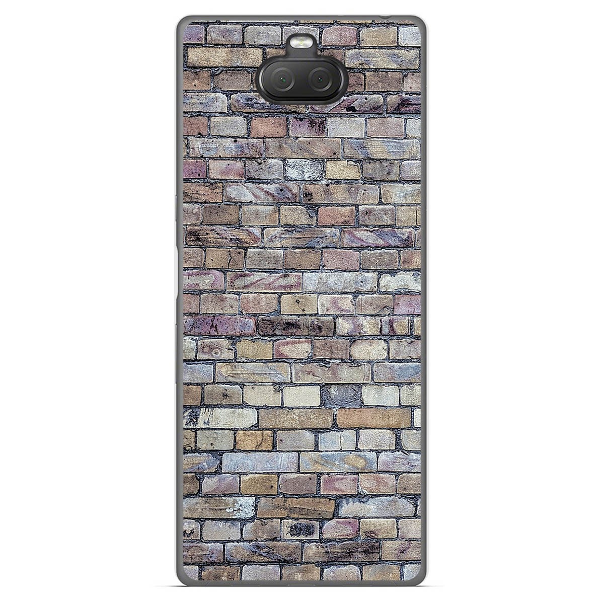 Funda Gel Tpu para Sony Xperia 10 Plus diseño Ladrillo 02 Dibujos