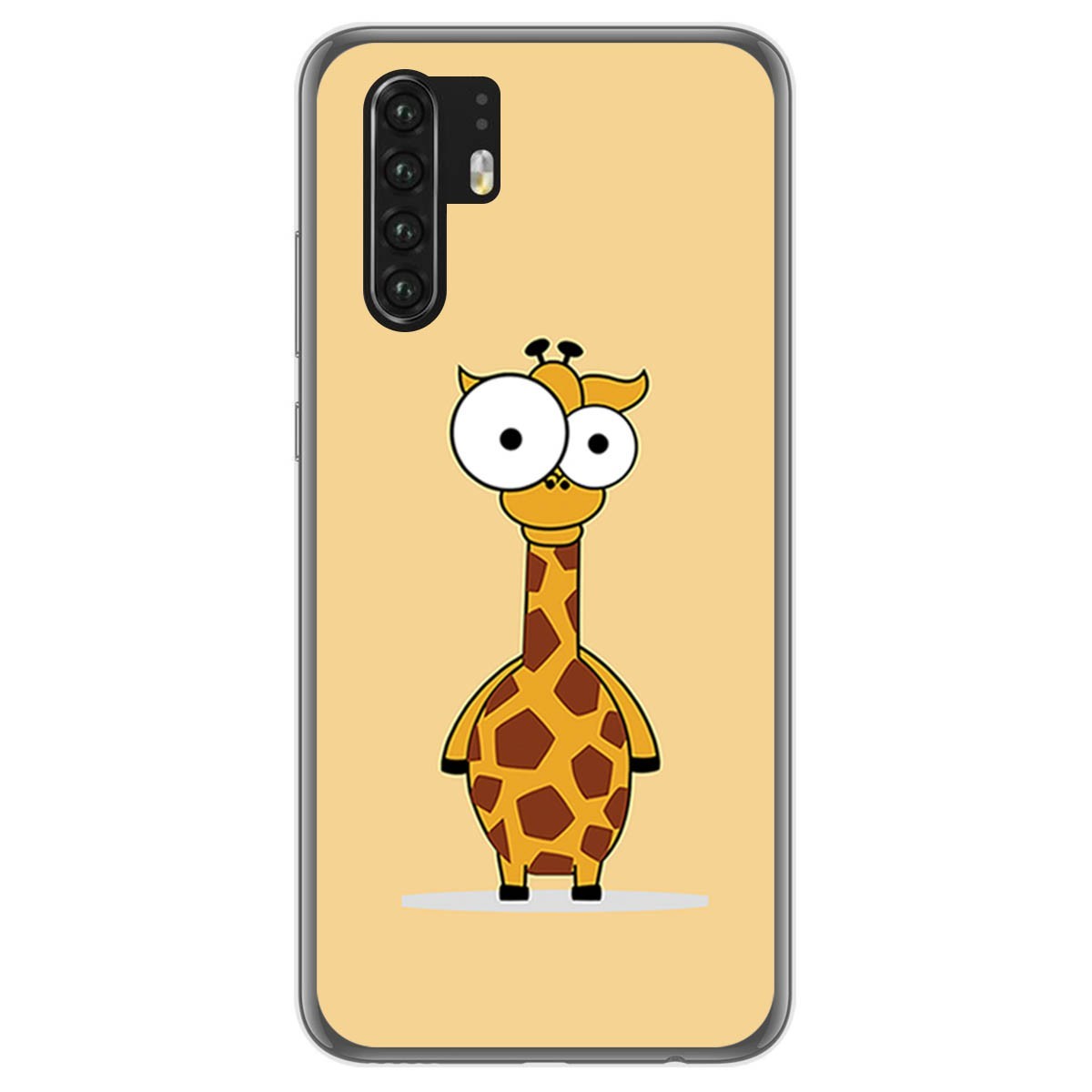 Funda Gel Tpu para Huawei P30 Pro diseño Jirafa Dibujos