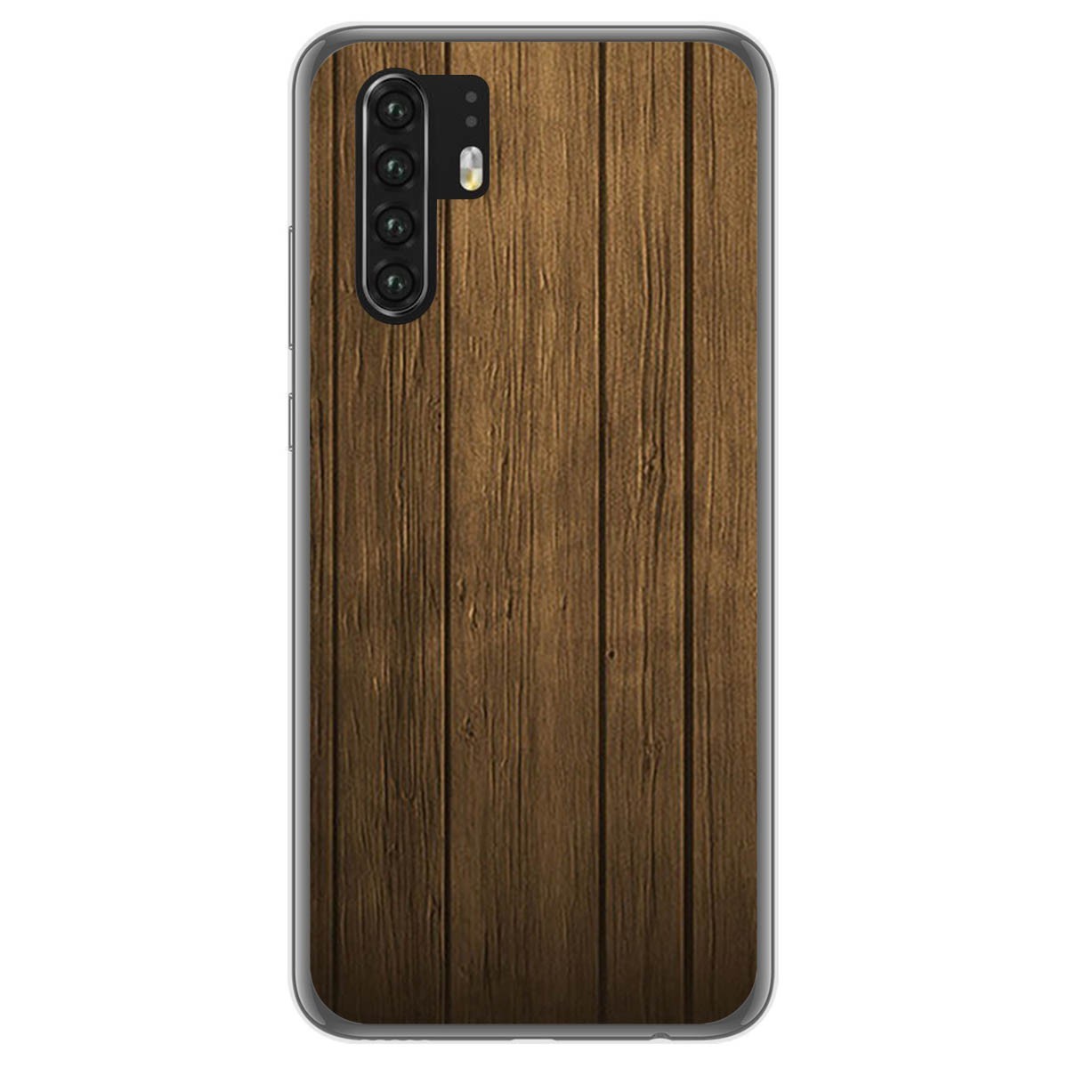 Funda Gel Tpu para Huawei P30 Pro diseño Madera Dibujos