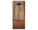 Funda Gel Tpu para Sony Xperia 10 Plus diseño Madera 09 Dibujos