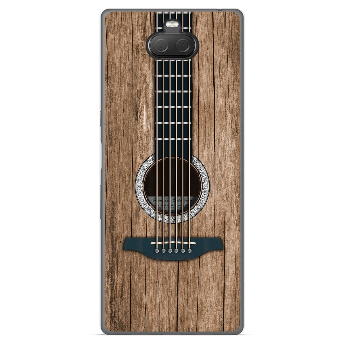 Funda Gel Tpu para Sony Xperia 10 Plus diseño Madera 11 Dibujos