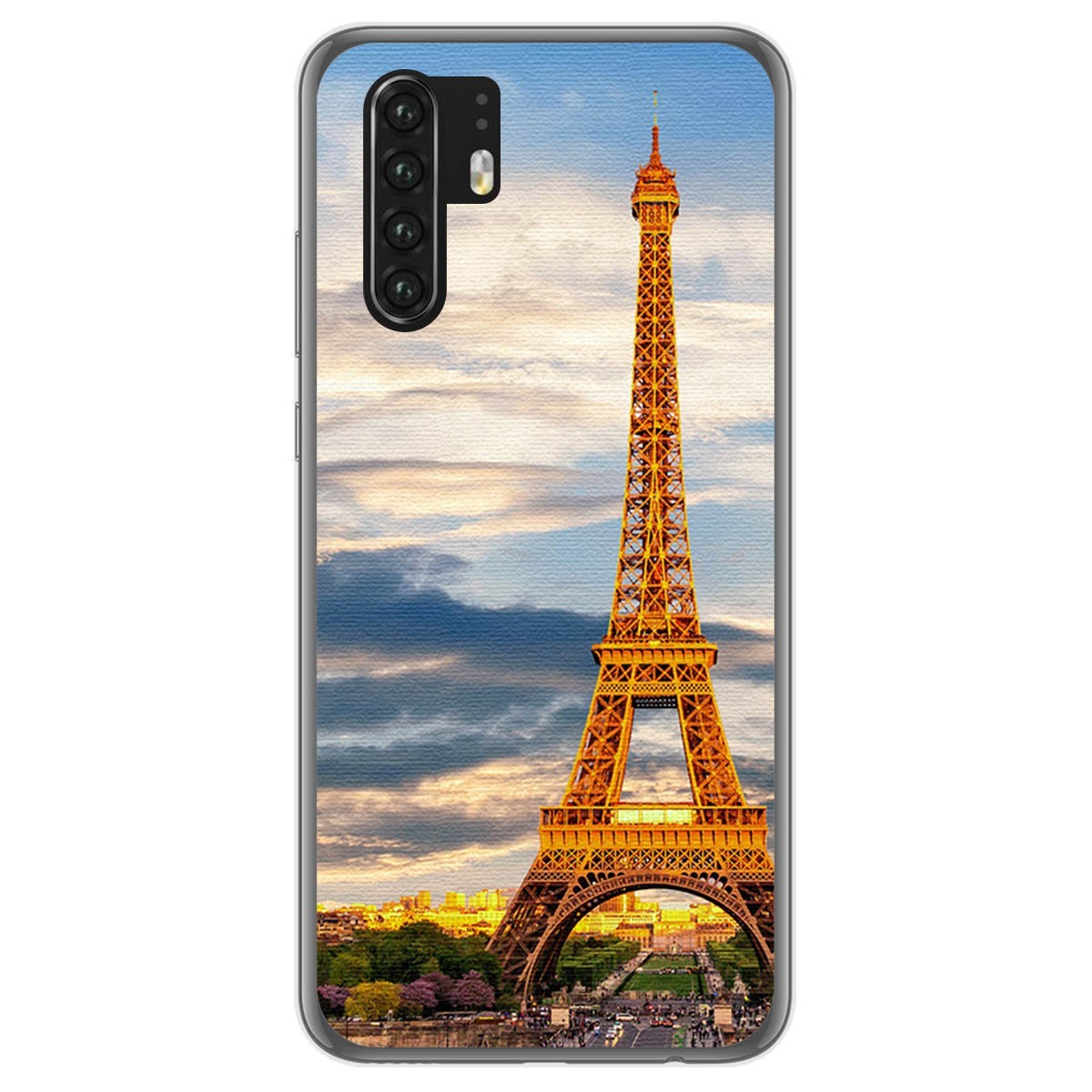 Funda Gel Tpu para Huawei P30 Pro diseño Paris Dibujos