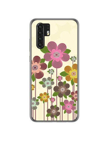 Funda Gel Tpu para Huawei P30 Pro diseño Primavera En Flor Dibujos