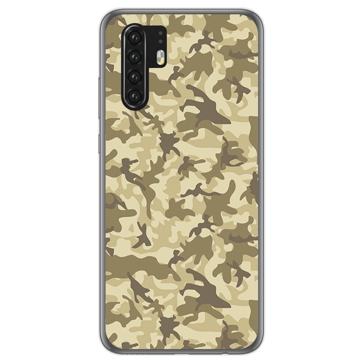 Funda Gel Tpu para Huawei P30 Pro diseño Sand Camuflaje Dibujos