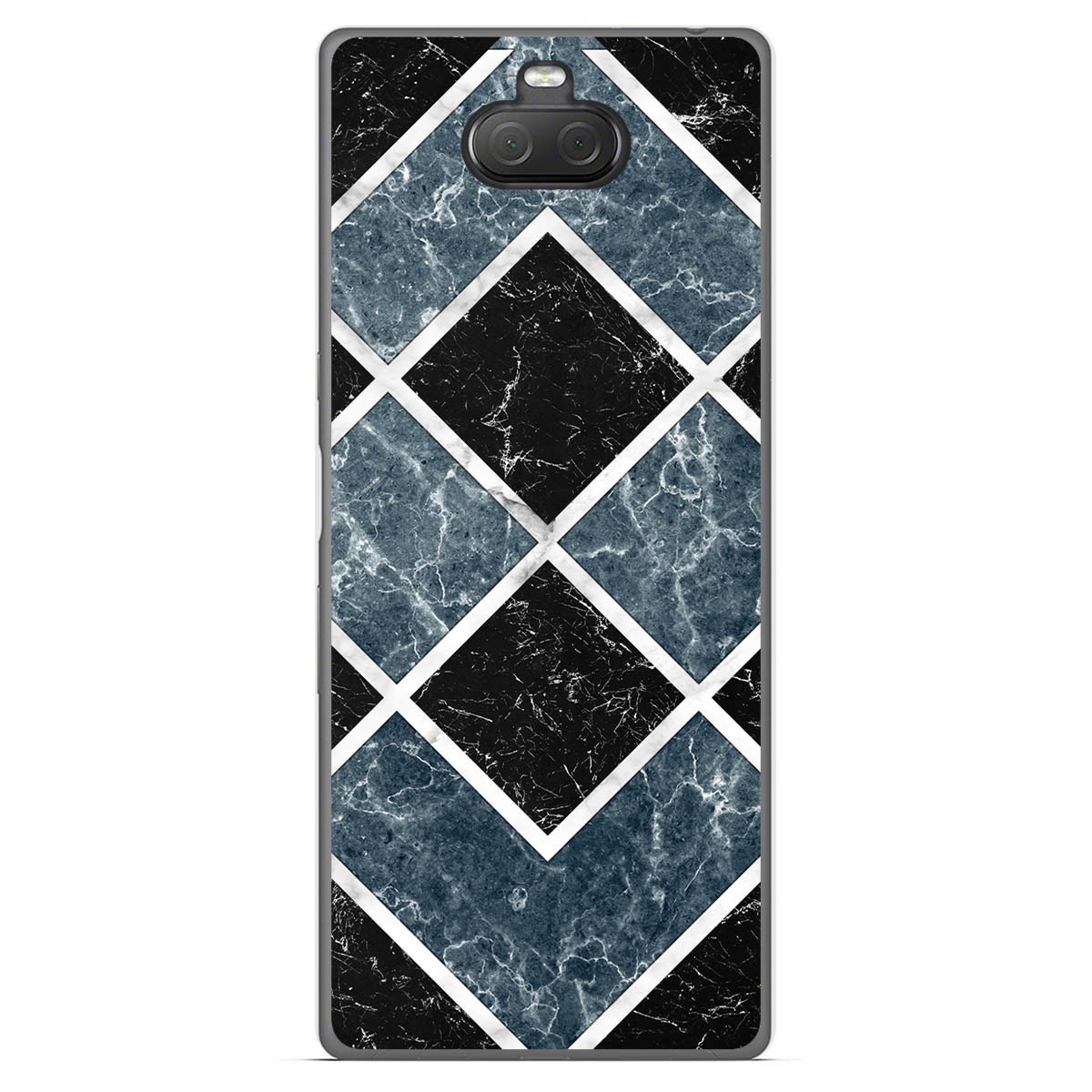 Funda Gel Tpu para Sony Xperia 10 Plus diseño Mármol 06 Dibujos