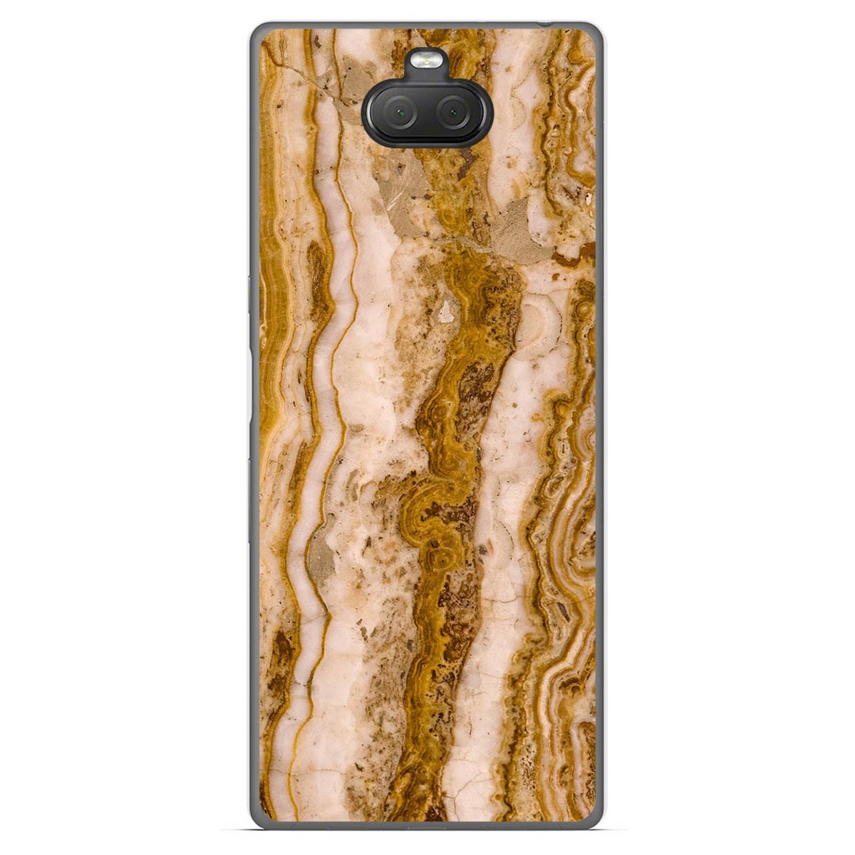 Funda Gel Tpu para Sony Xperia 10 Plus diseño Mármol 10 Dibujos